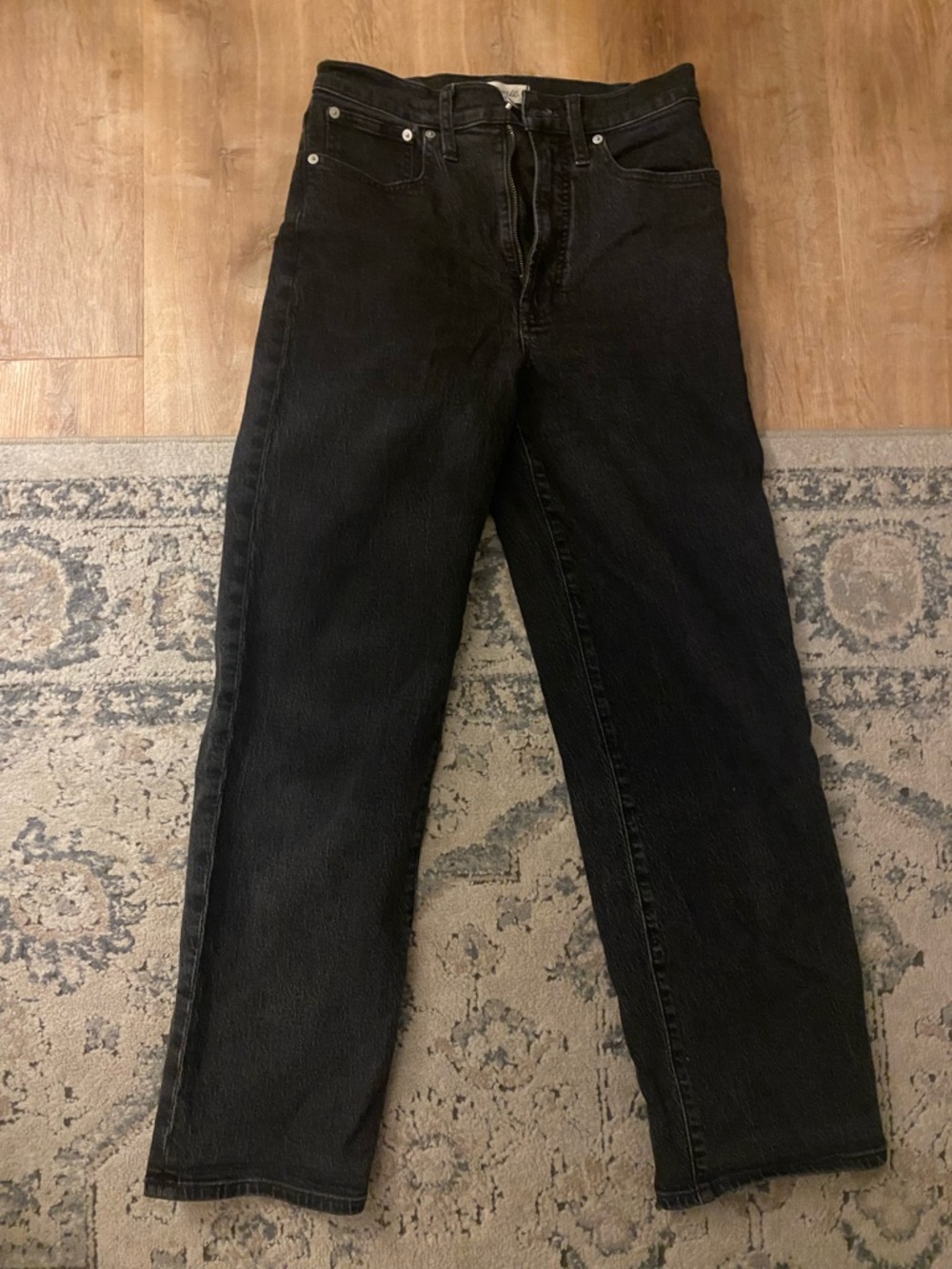 Madewell perfect vintage wide leg jeans